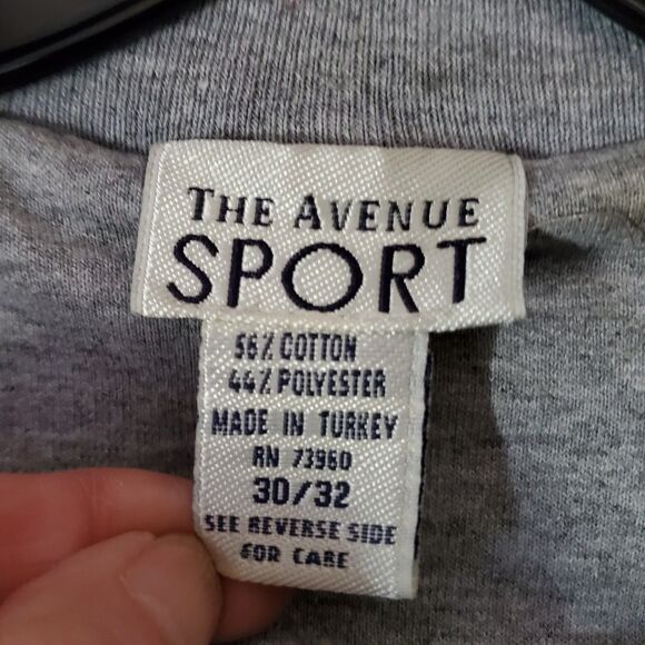 Vtg Womens 5X Pullover 2 Qtr Zippers Drawstring Sweatshirt The Avenue SPORT EXPO - Picture 4 of 10